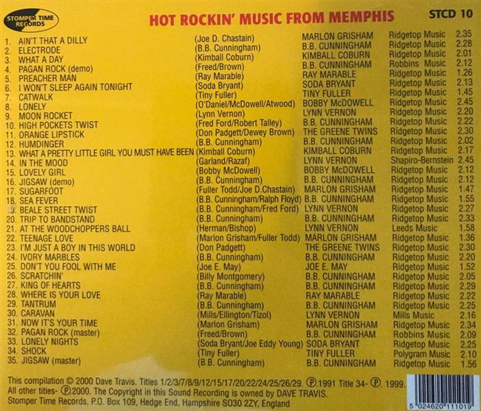 CD - VA - Hot Rockin' Music From Memphis