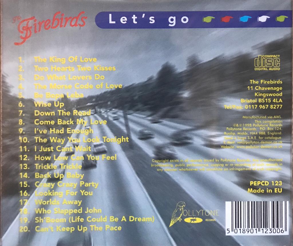 CD - Firebirds - Let's Go