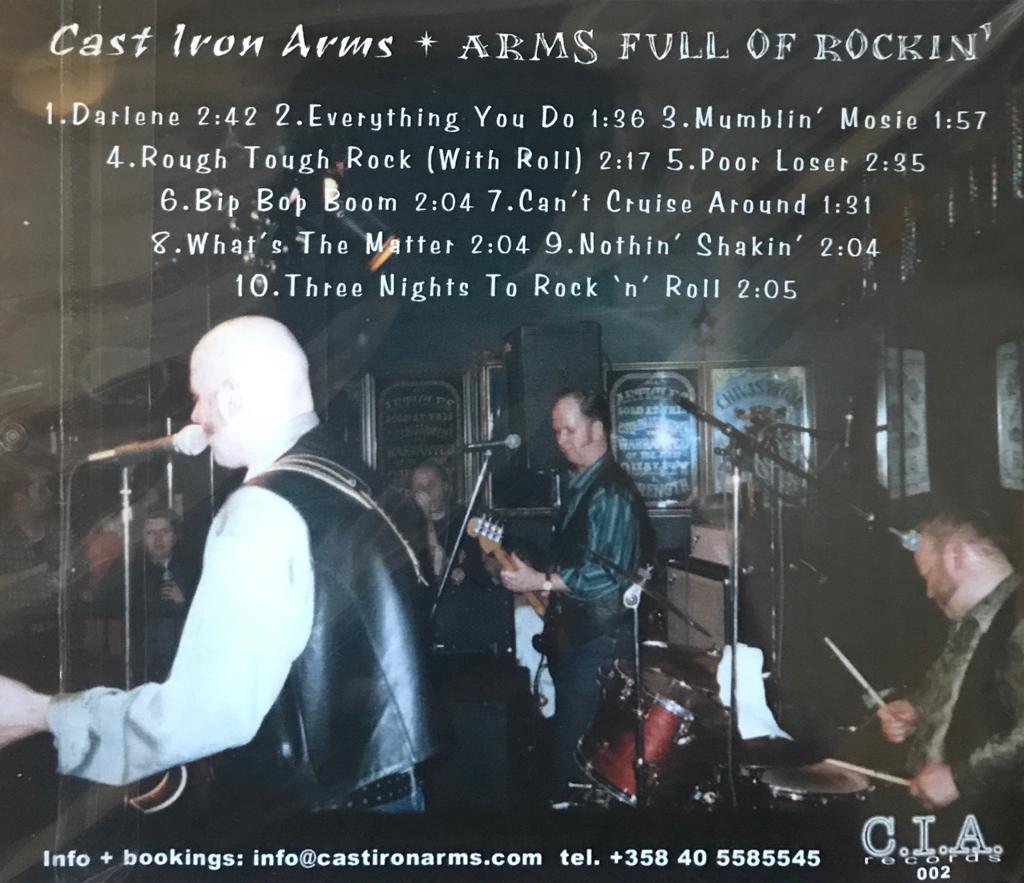 CD - Cast Iron Arms - Arms Full Of Rockin'