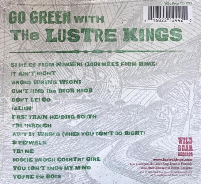 CD - Lustre Kings - Go Green - With The Lustre Kings