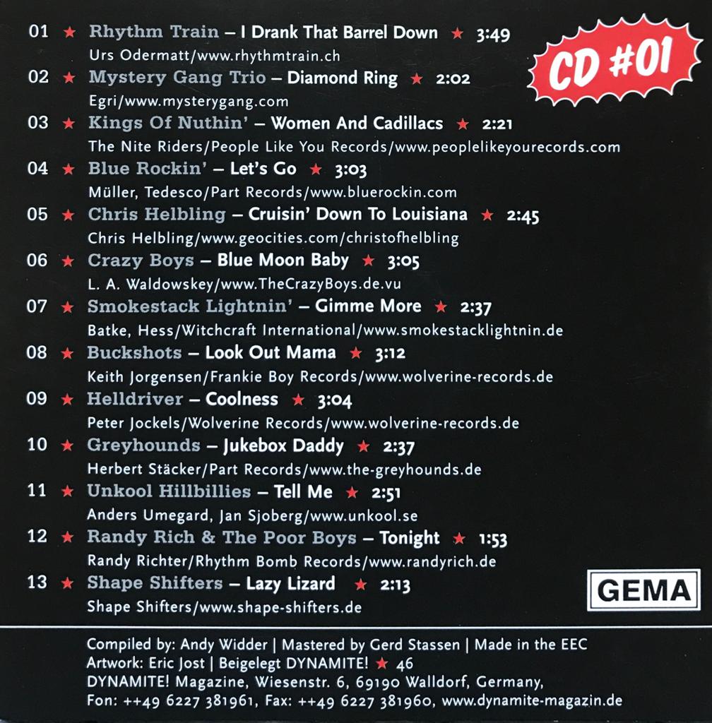 CD - Dynamite Magazin 46 / CD 01