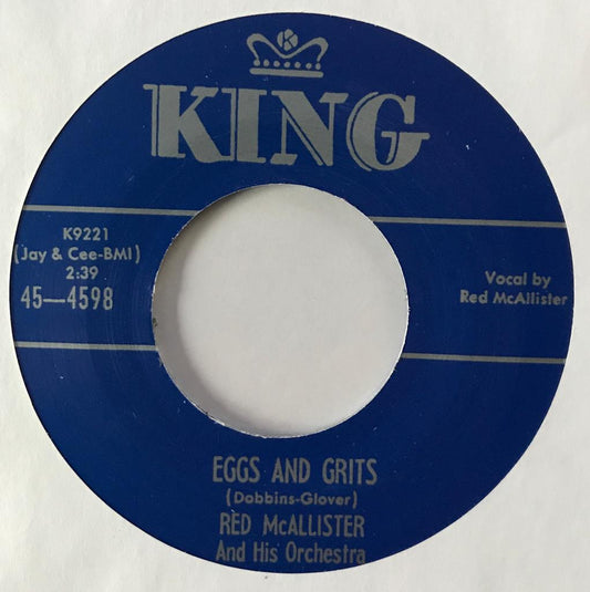 Single - VA - Piney Brown - Walk A Block And Fall / Red Mcallister - Eggs & Grits