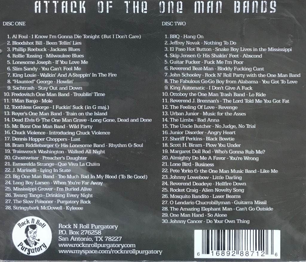 CD-2 - VA - Attack Of The One Man Bands