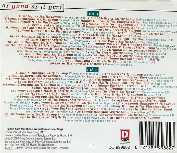 CD-2 - VA - As Good As It Gets - Skiffle Vol. 2