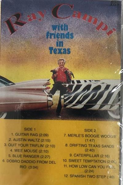 Musikkassette - Ray Campi - With Friends In Texas