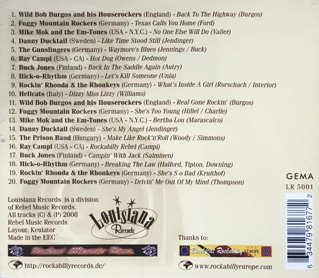 CD - VA - Worldwide Rockabilly Vol. 1