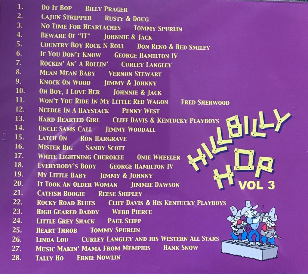 CD - VA - Hillbilly Hop Vol. 3