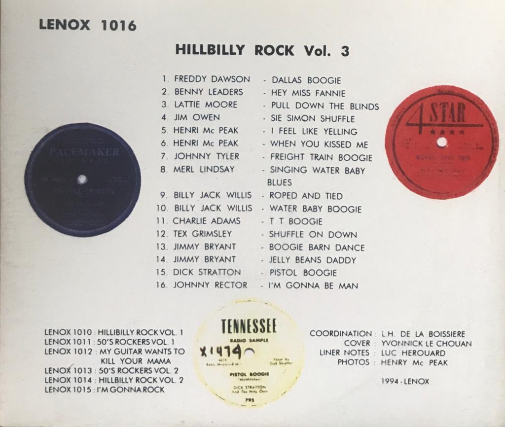 CD - VA - Hillbilly Rock Vol. 3