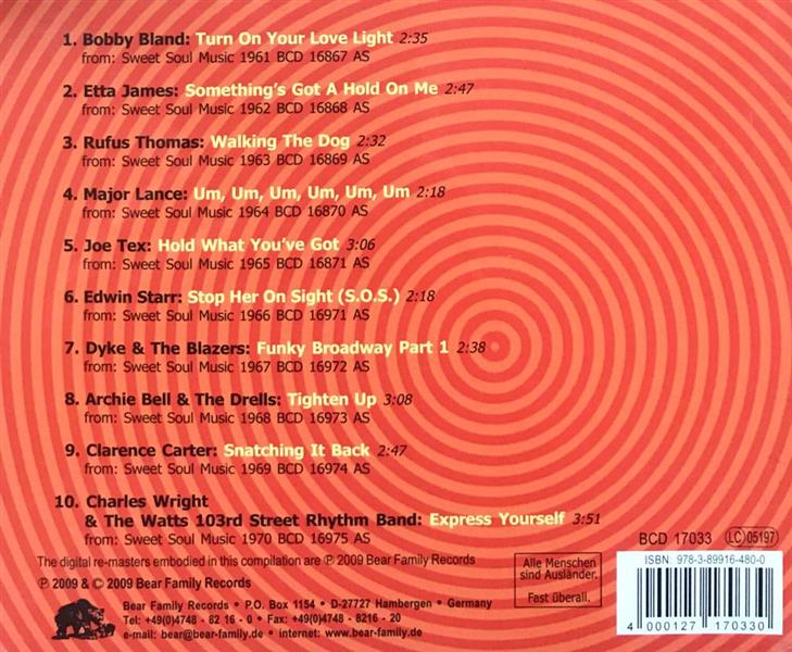 CD - VA - Look Out! We Got Soul - Sweet Soul Music