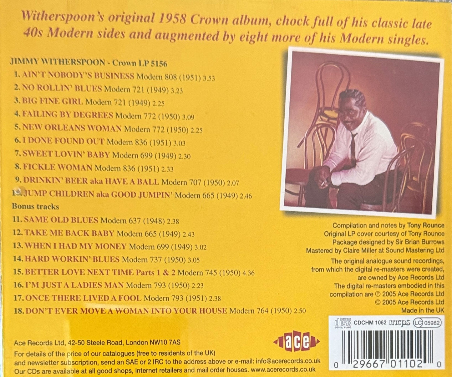 CD - Jimmy Witherspoon - Jimmy Witherspoon Plus