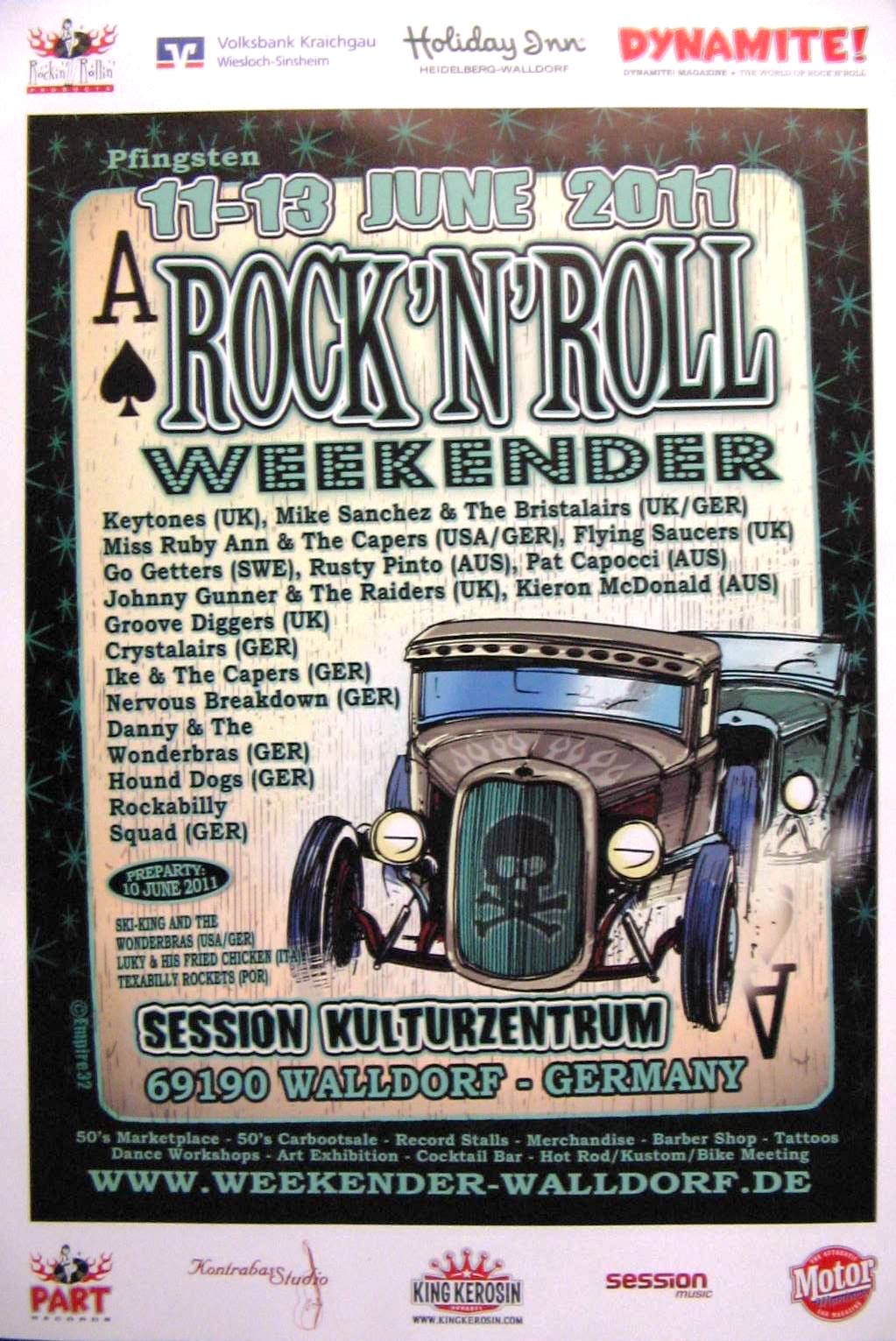 Poster - Walldorf Weekender 2011