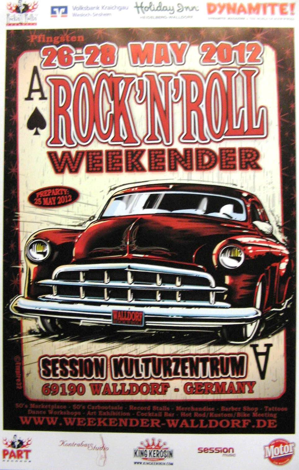 Poster - Walldorf Weekender 2012