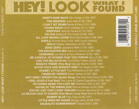 CD - VA - Hey! Look What I Found Vol. 7