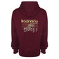 Zipper-Hoodie - Walldorf Weekender Astoria-Hall, Bordeaux